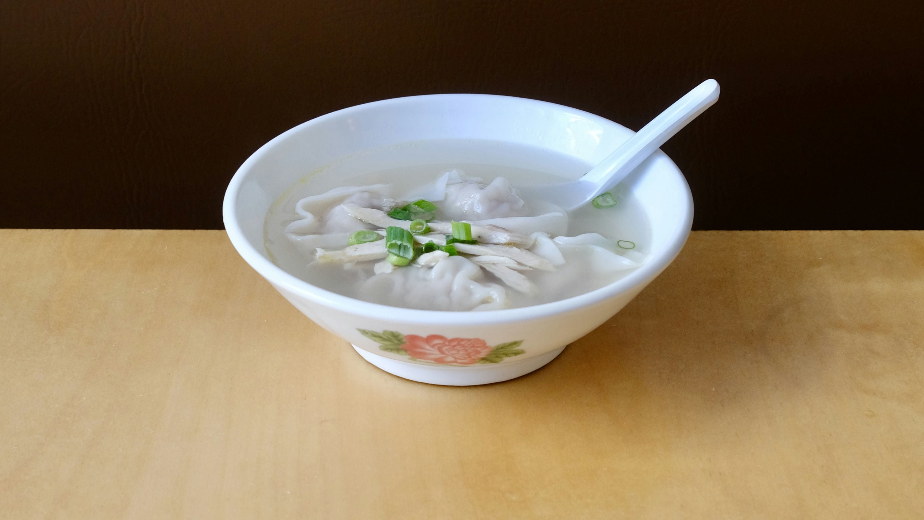 Wonton Soup with Chicken Broth