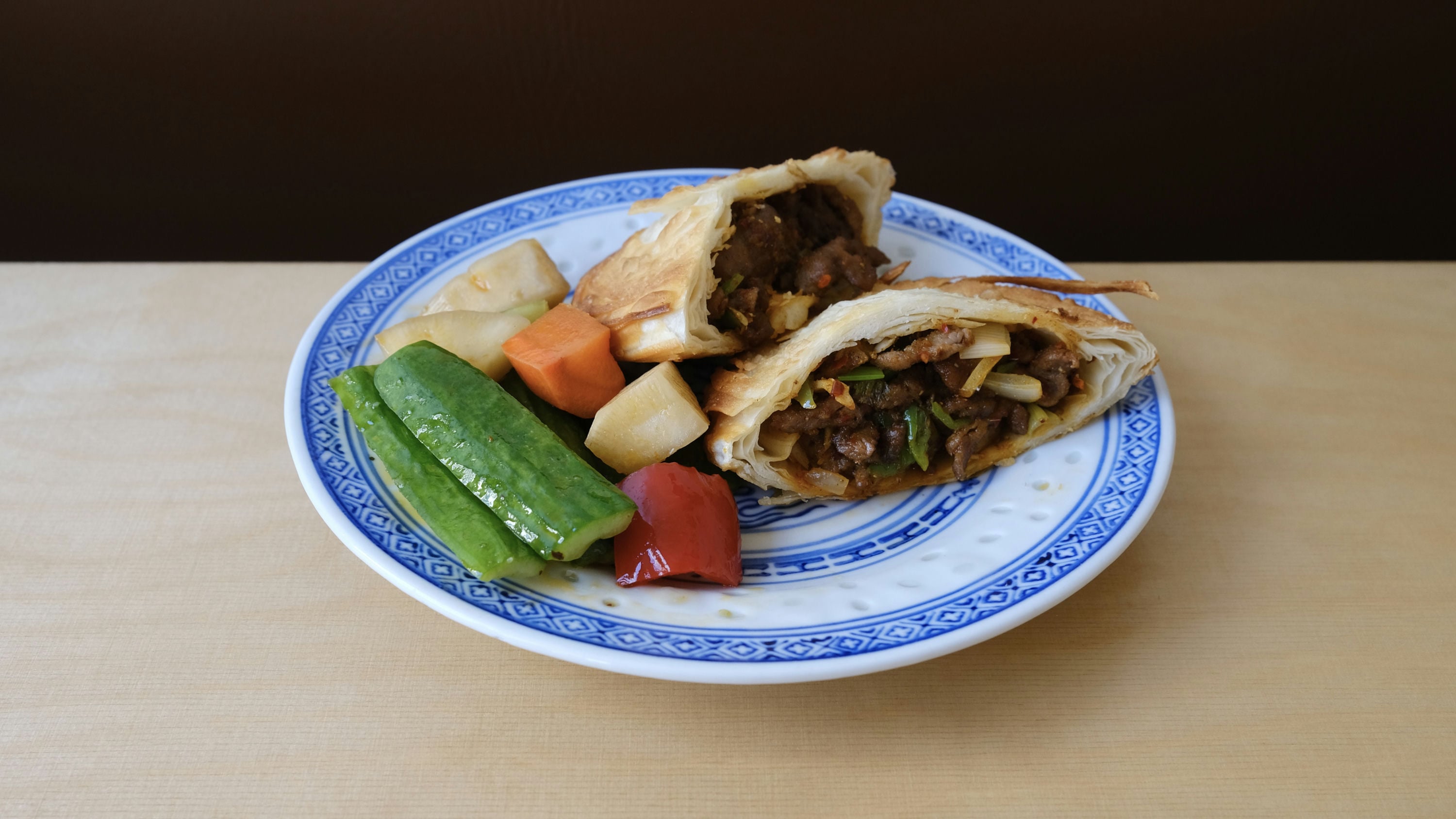 Spicy Cumin Lamb Pockets (no rice)