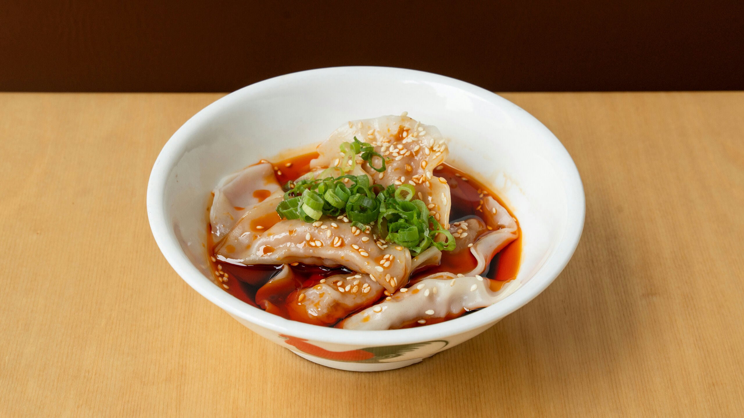 Pork Dumplings in Chili Oil
