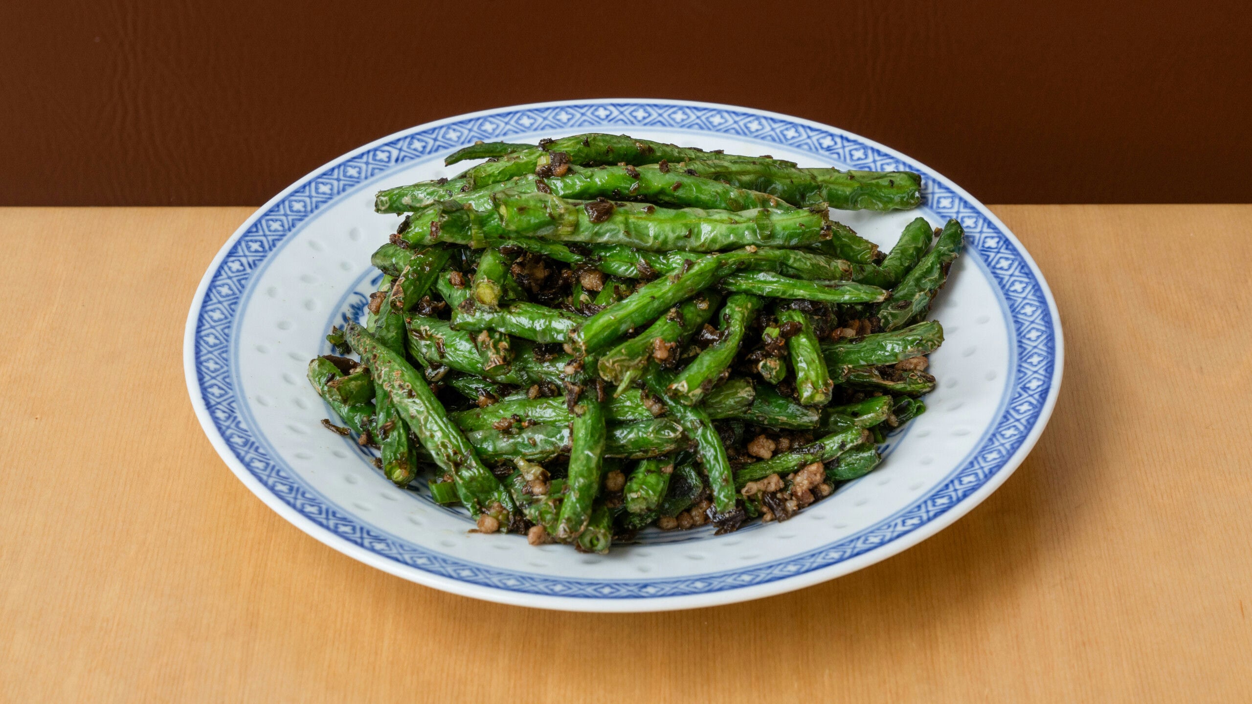 Sautéed String Beans with Minced Pork